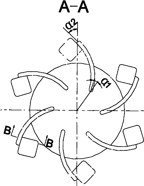 Dynamic prewhirl and axial push type hydrocyclone