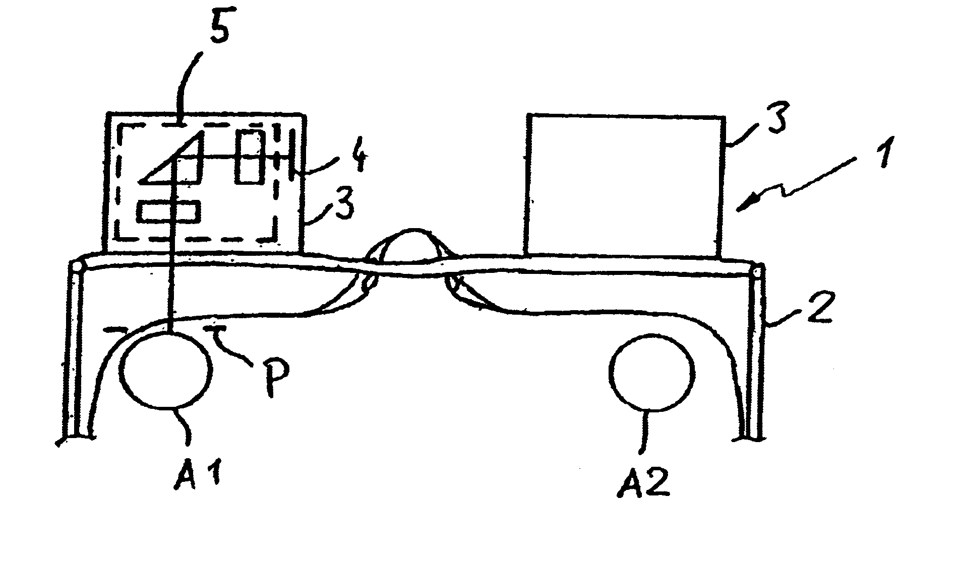 HMD device with imaging optics comprising an aspheric surface