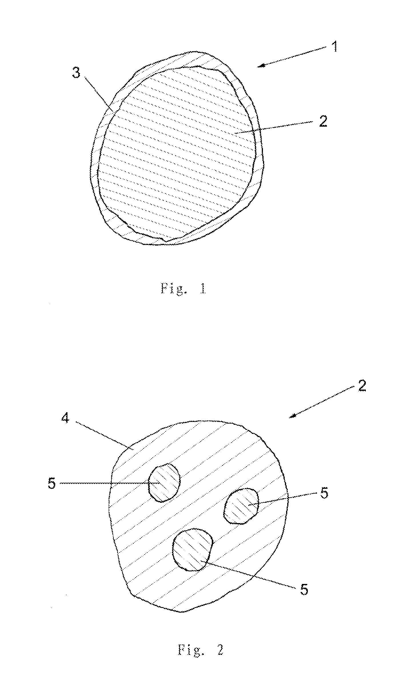 Artificial snow at normal temperature