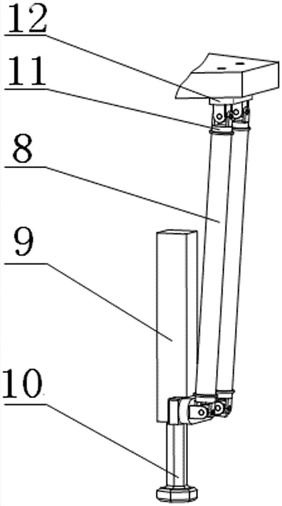 Wheel leg type 3-PUU parallel mobile robot