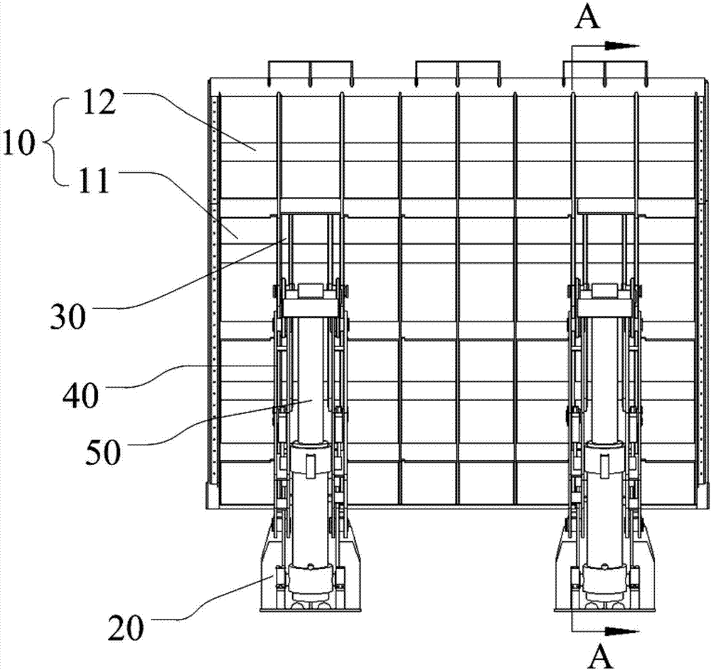 Landscape hinge movable dam