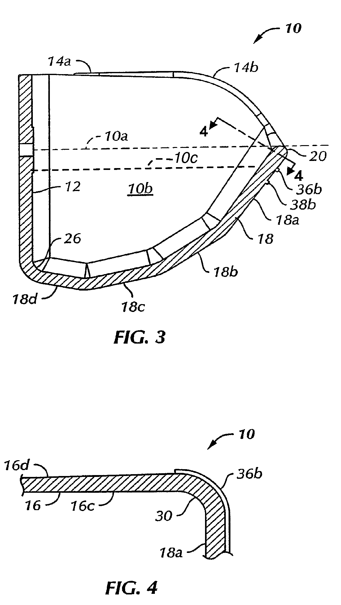 Material conveyor system container