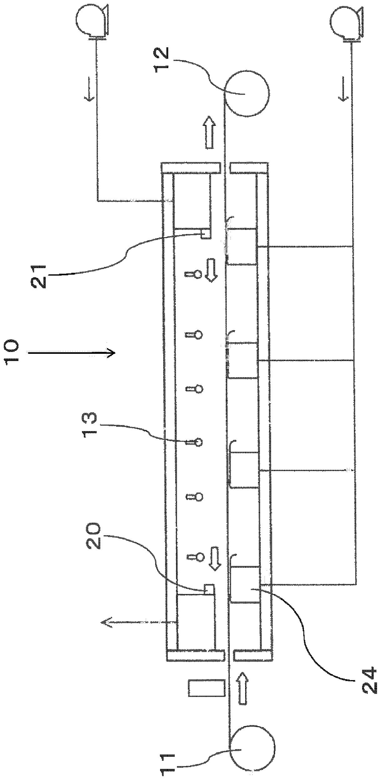 Drying method and coating film drying furnace for coating film formed on PET film surface