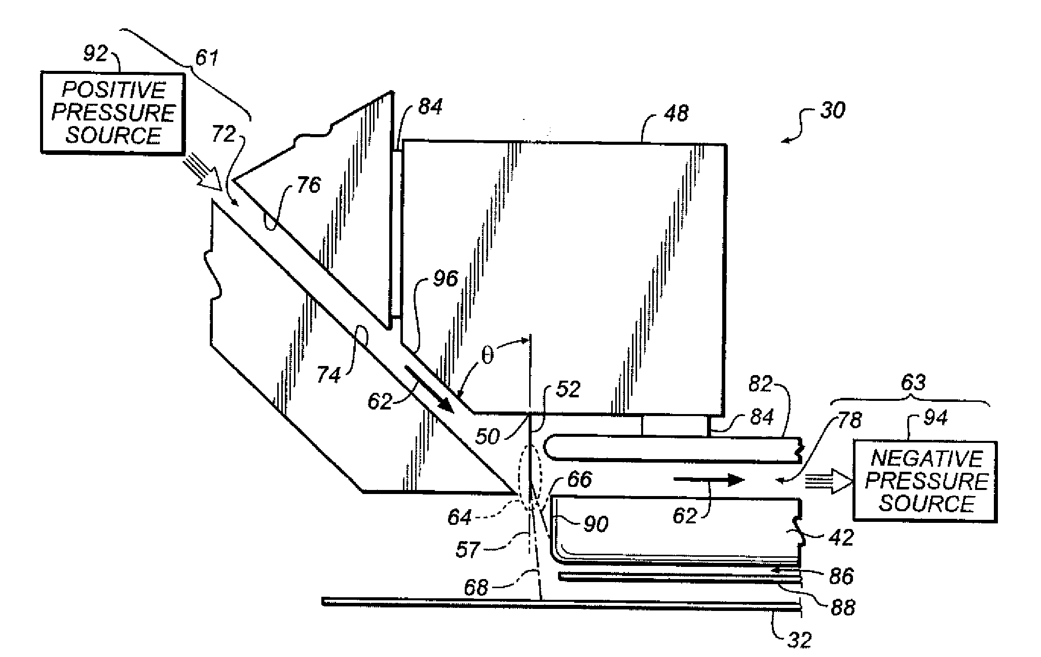 Continuous inkjet printing method