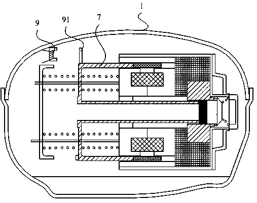 Volume adjustable linear compressor and its control method