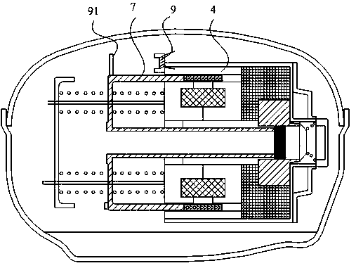 Volume adjustable linear compressor and its control method