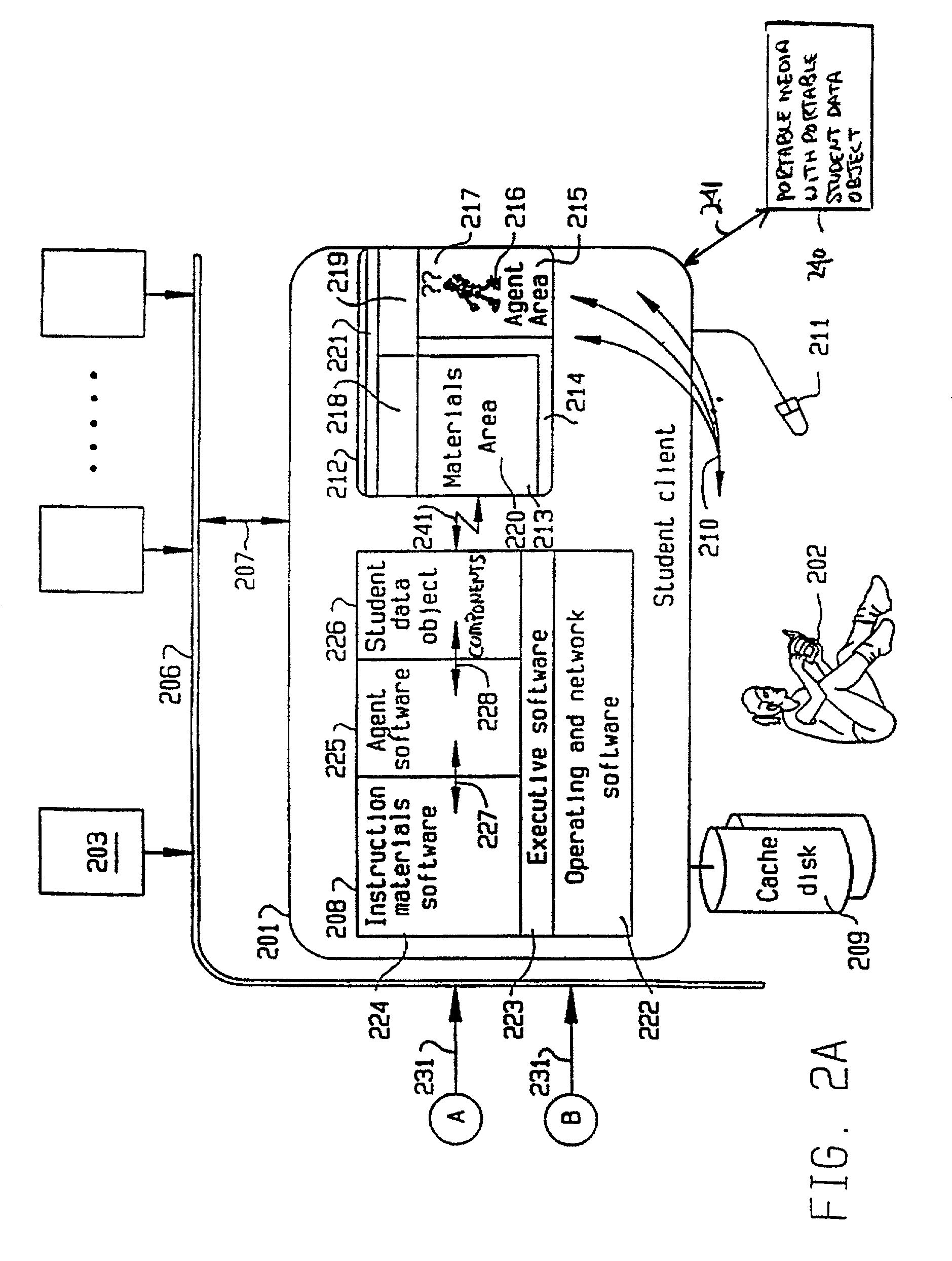 Agent based instruction system and method