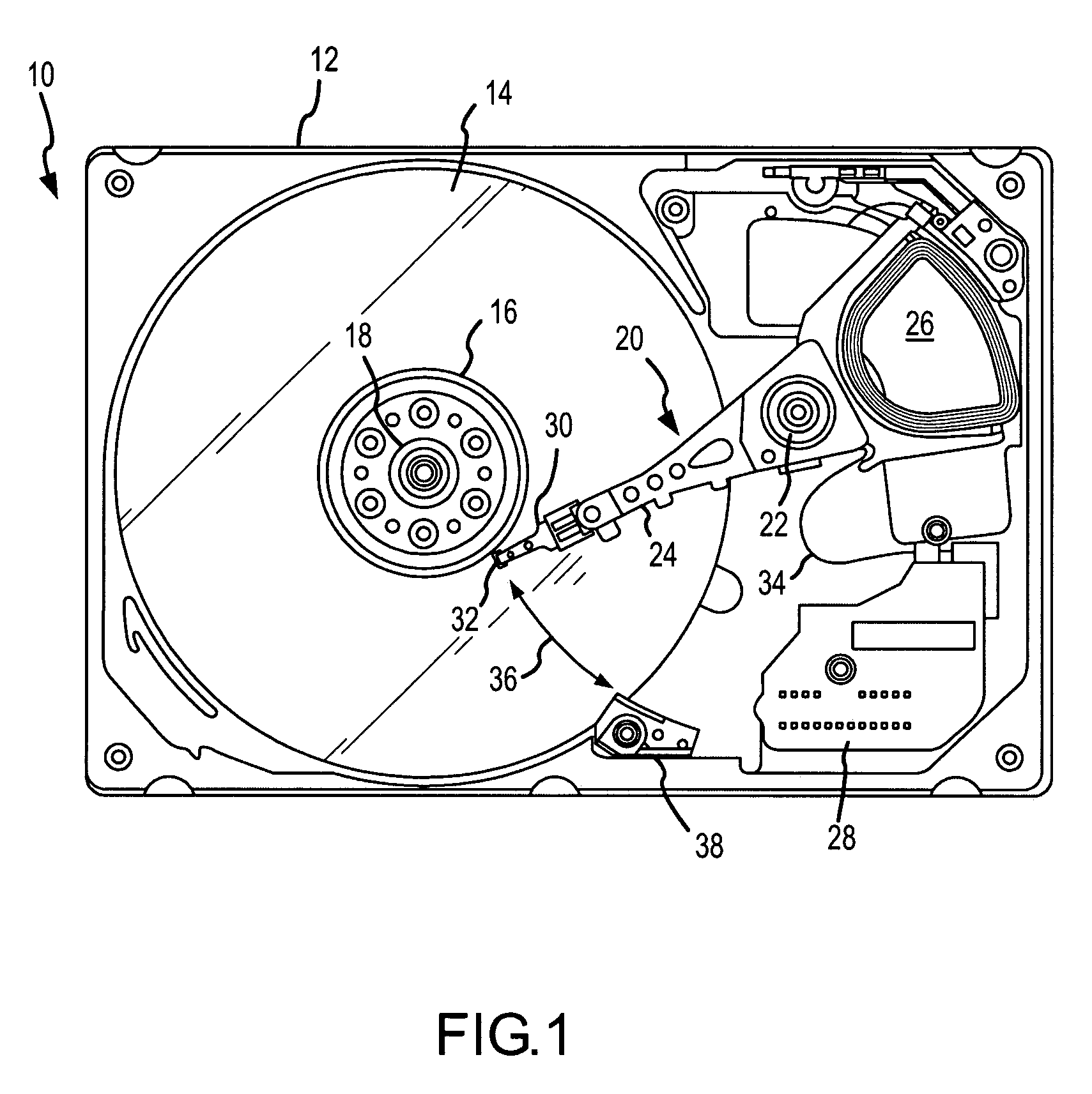 Cross-track shielding in a GMR head