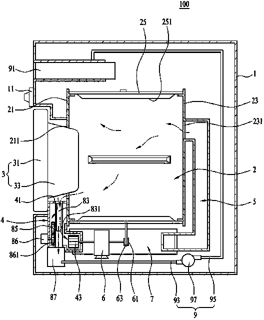 Clothes processing device