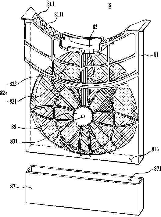 Clothes processing device