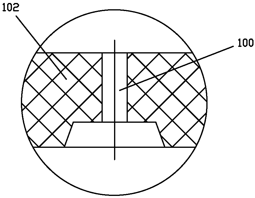 Ventilation hole structure for rainproof type relay