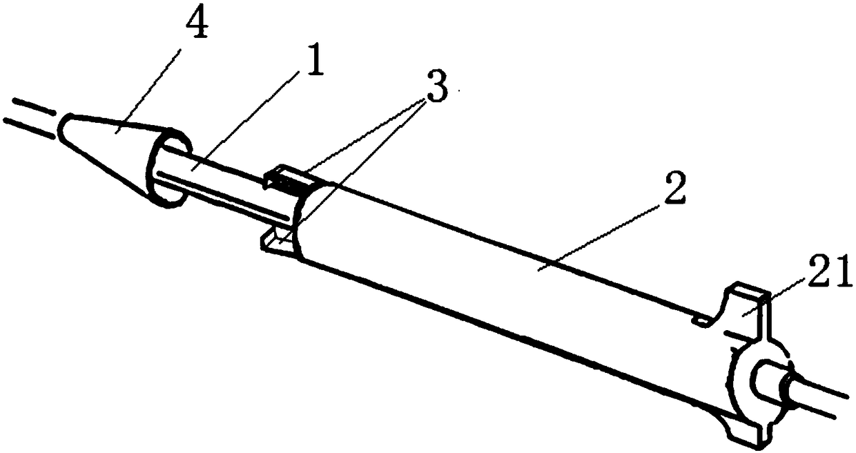 X-shape retractor for musculus subscapularis