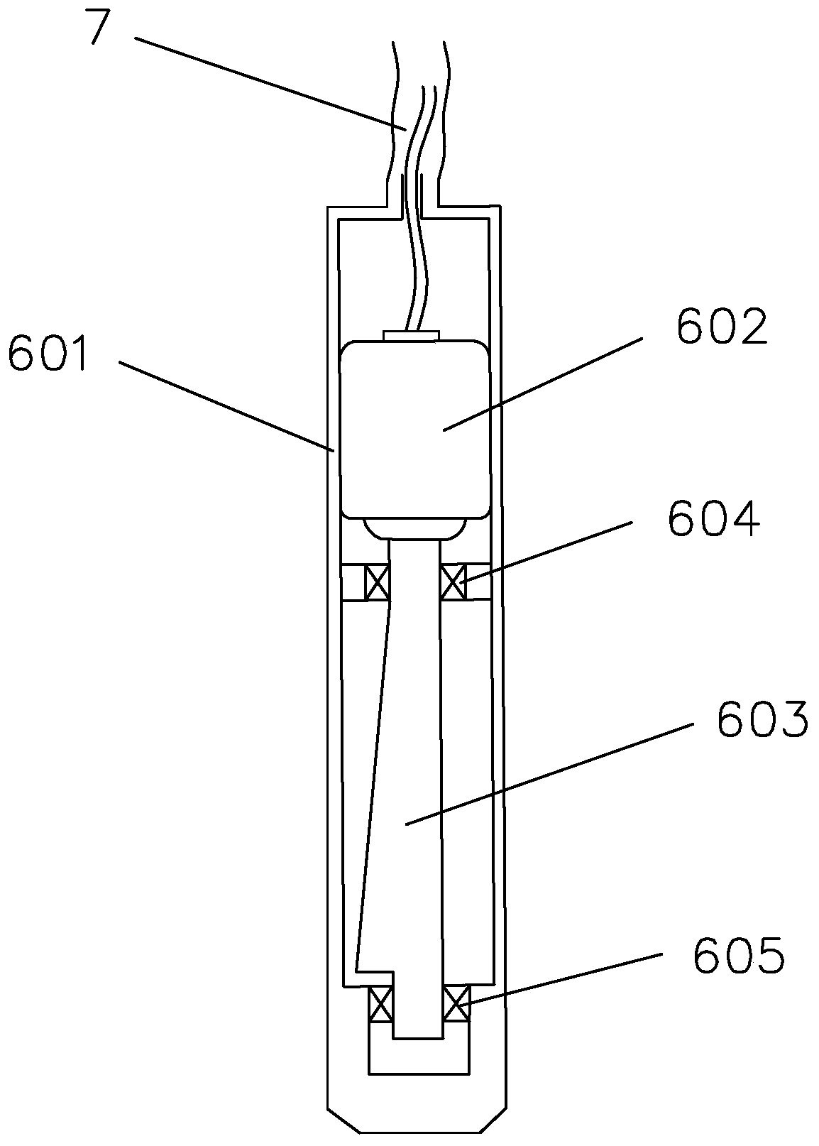 Vibration equipment and concrete pouring vibration method for tall special-shaped column