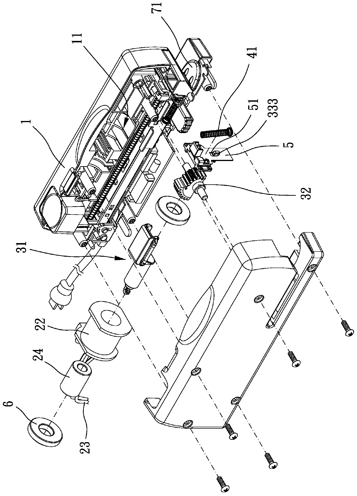 Electric firing device