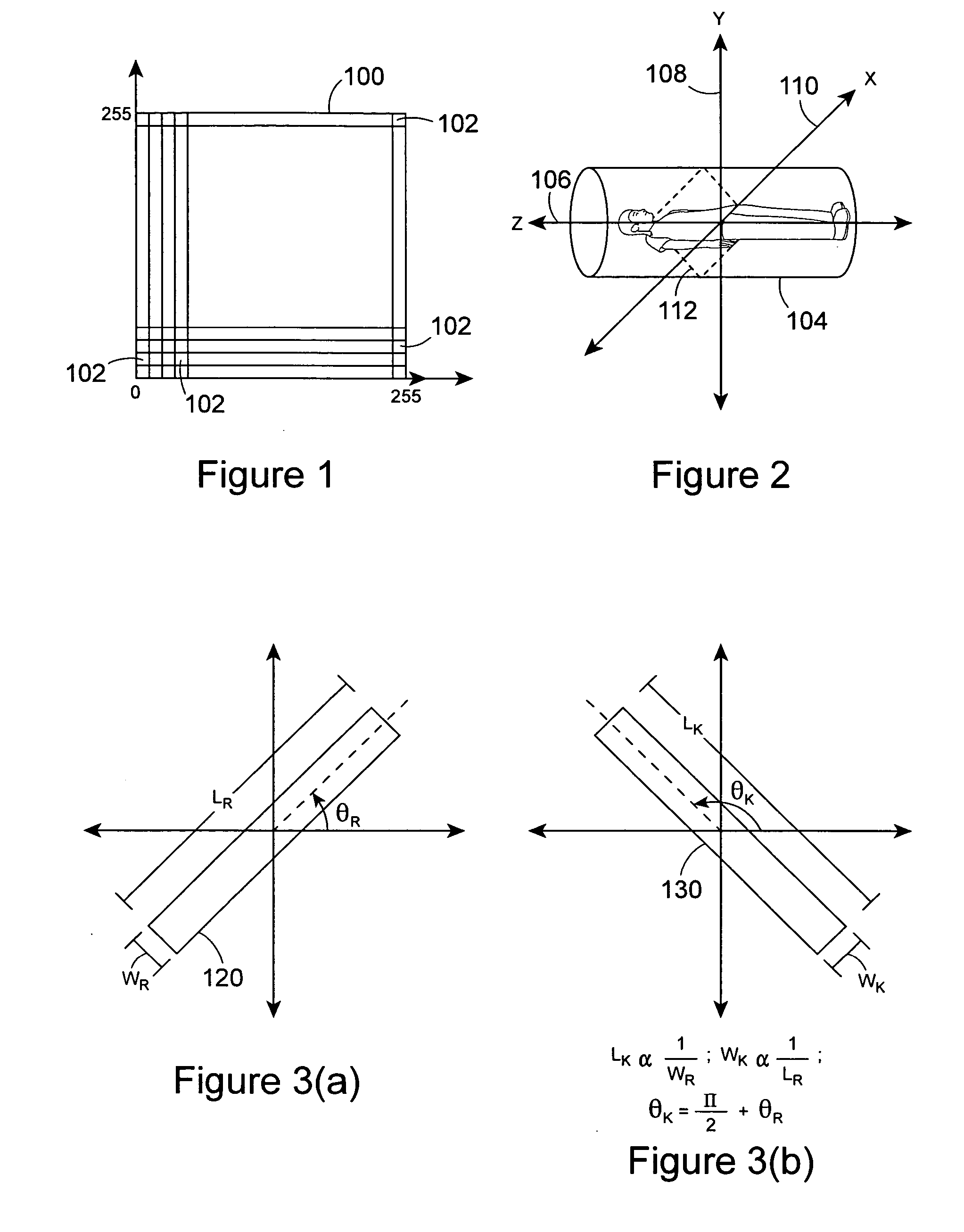 Method and apparatus for magnetic resonance imaging using directional selective K-space acquisition