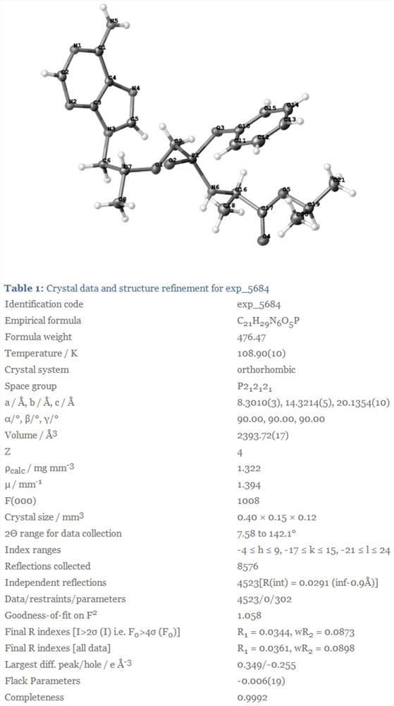 Tenofovir alafenamide diastereoisomer, preparation method and application of diastereoisomer