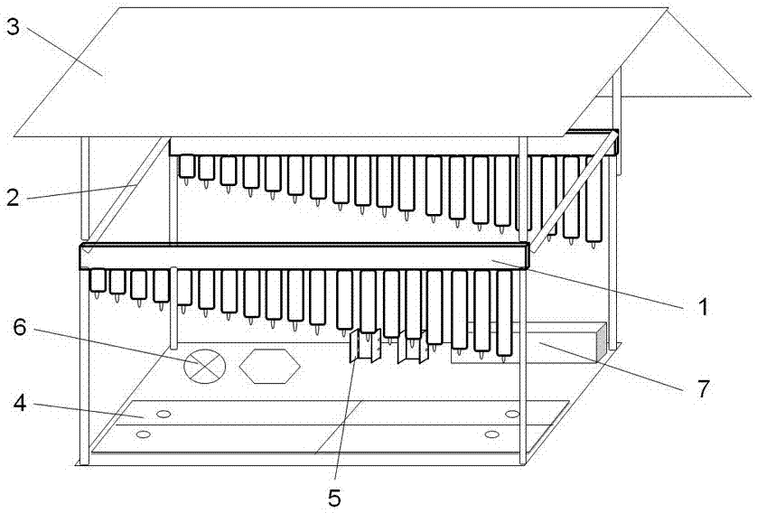 Sensitivity and vertical jumping test and sensitivity coordination practice apparatus assembly