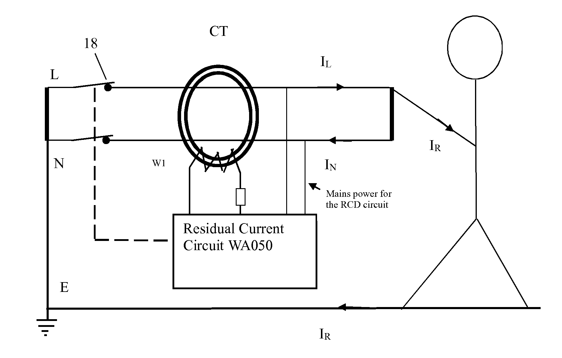 Electrical fault protection device