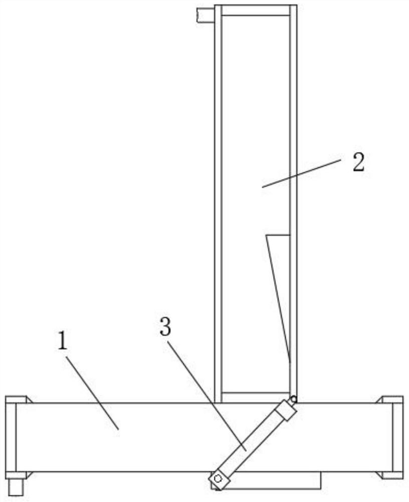 Multi-angle conveying device for machinery production