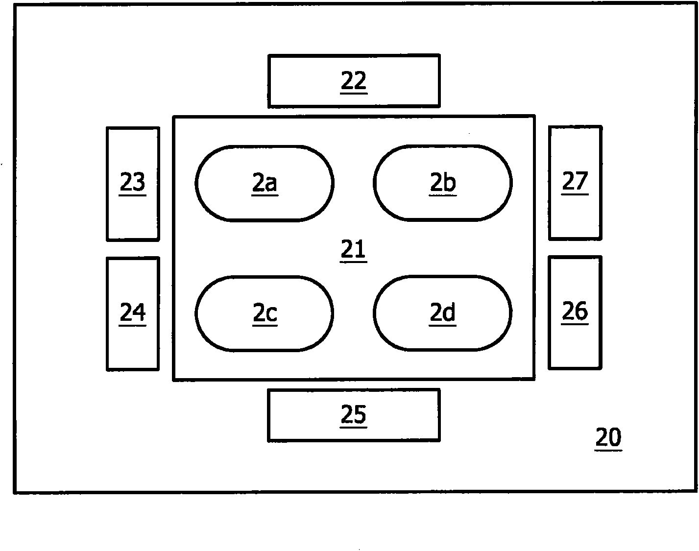 System, method, computer-readable medium, and user interface for displaying light radiation