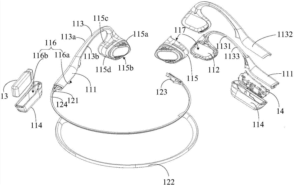 Bone conduction headset