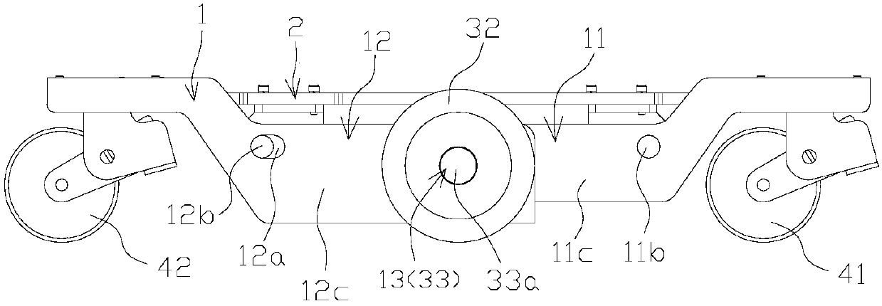 An AGV Chassis Structure Adaptable to Ground Deformation