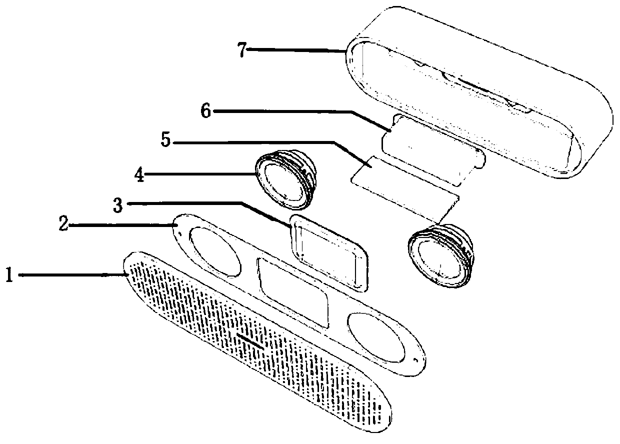 A log sound box and a preparation method thereof