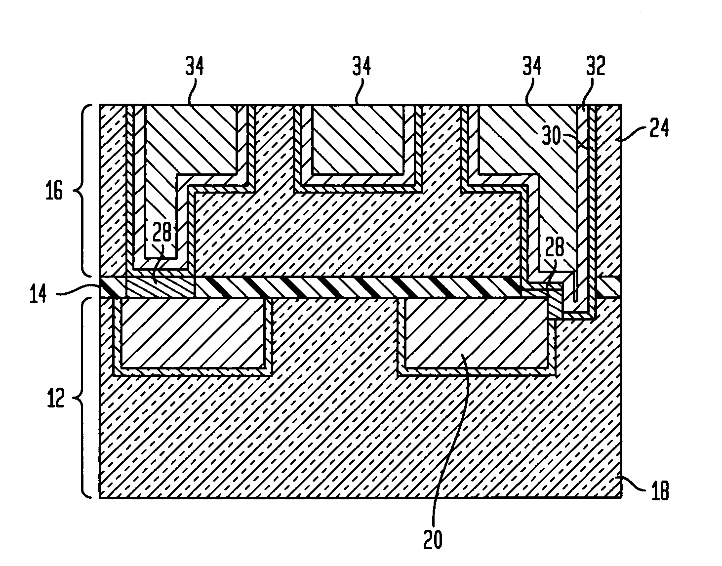 Structure and method for creating reliable via contacts for interconnect applications