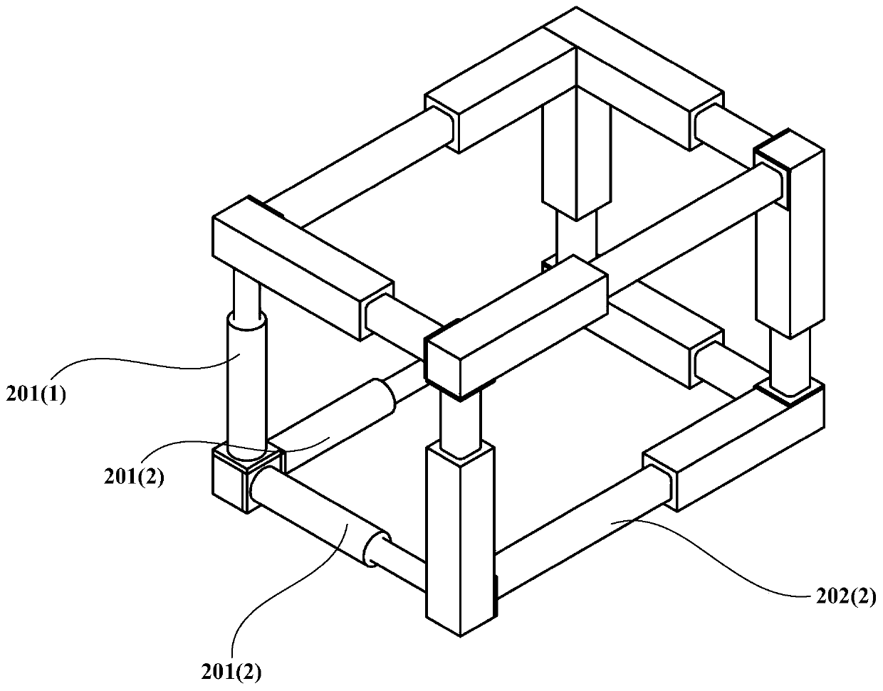 Size adjustable vehicle body and vehicle