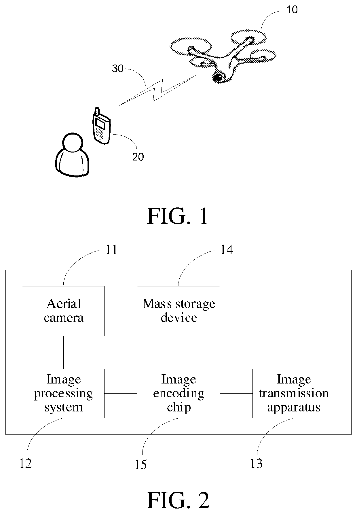 Image processing method and device for aerial camera, and unmanned aerial vehicle