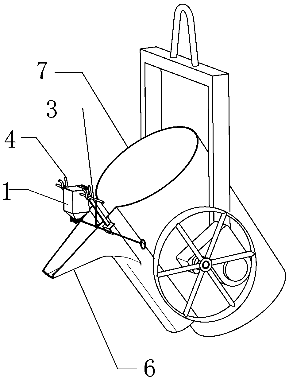 Metal-stream inoculation device for casting