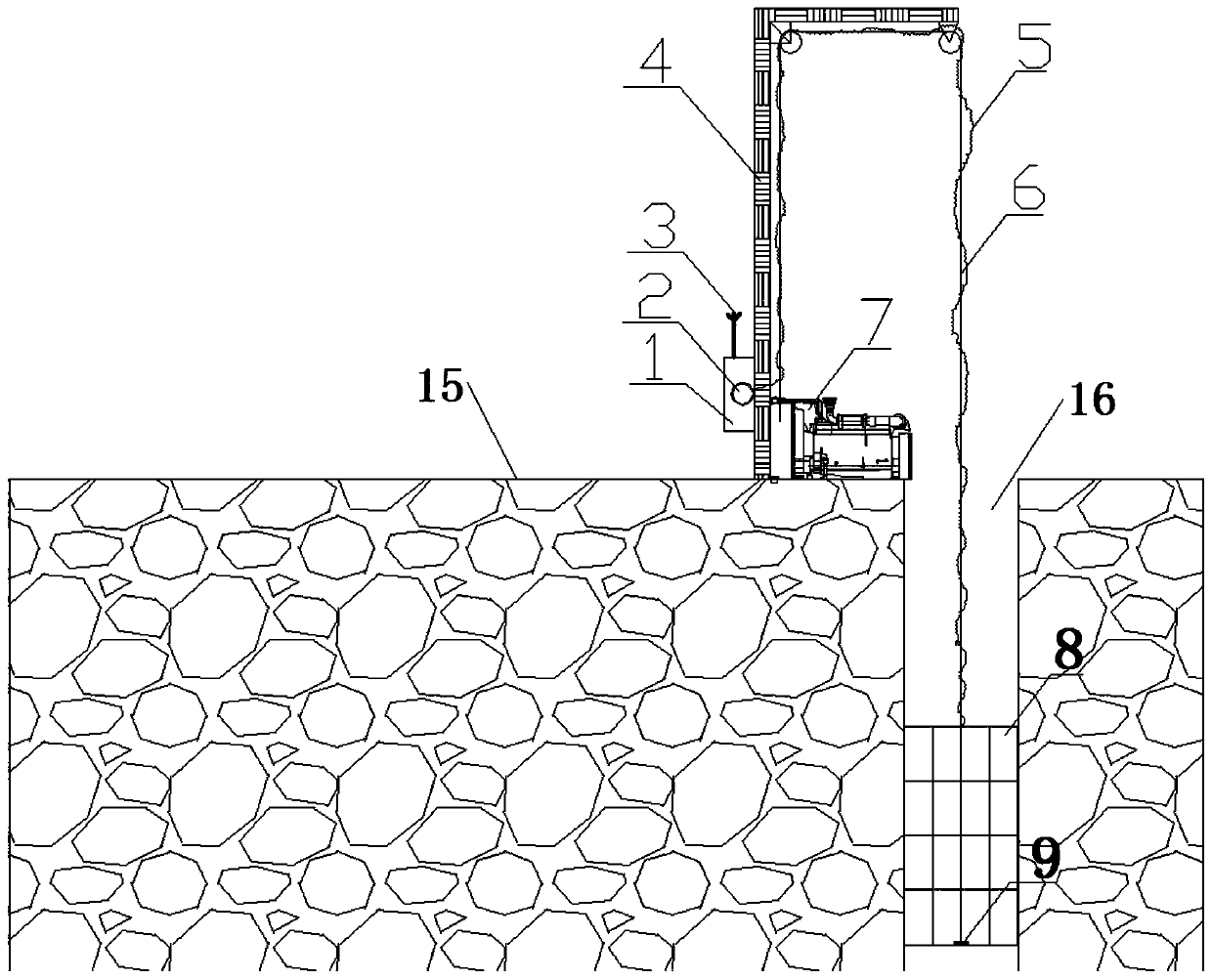 BIM-based automatic borehole perpendicularity monitoring method