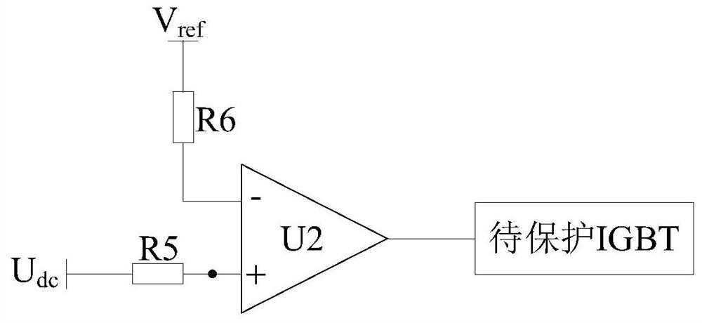 igbt protection circuit, method, device and three-phase inverter circuit