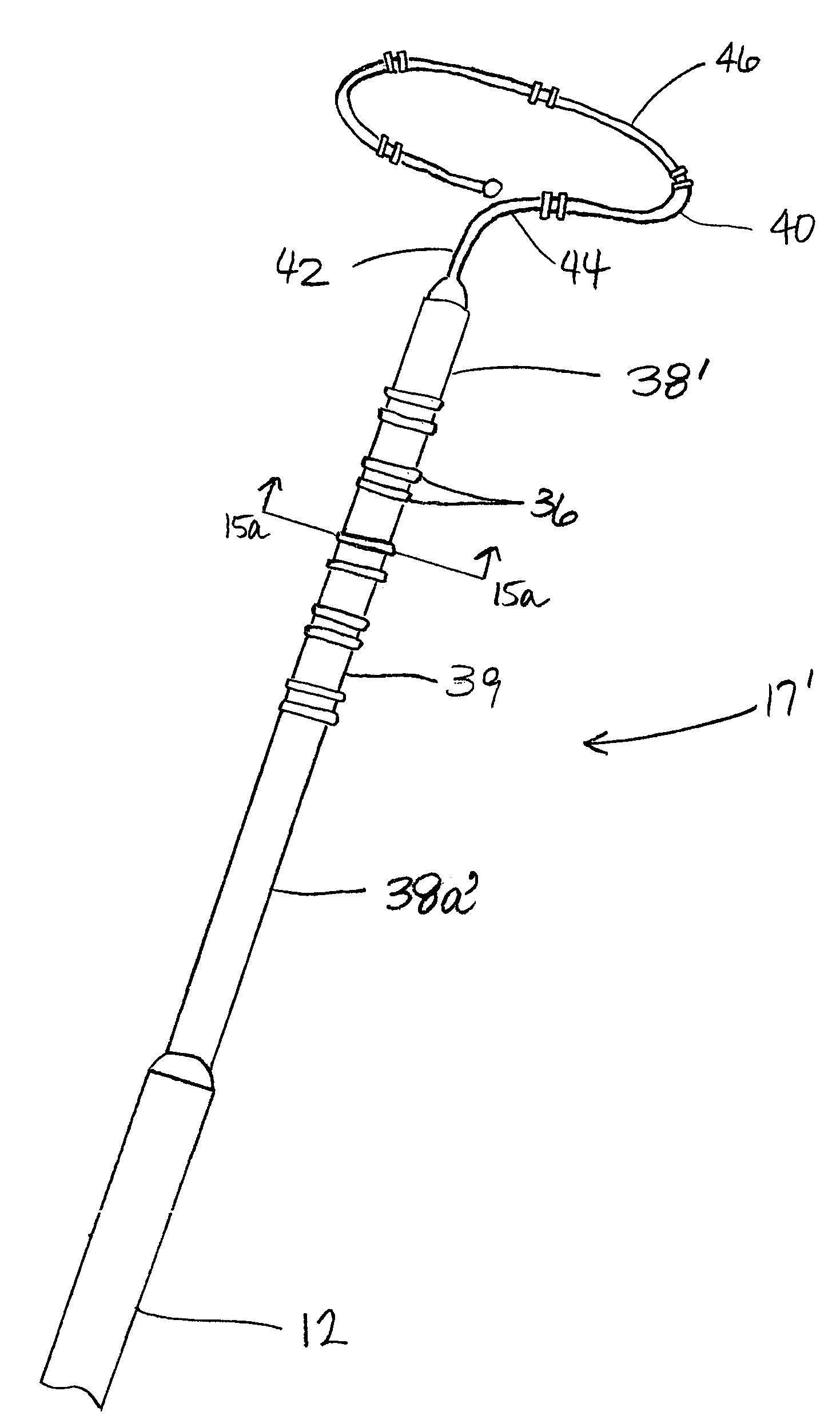 Soft linear mapping catheter with stabilizing tip