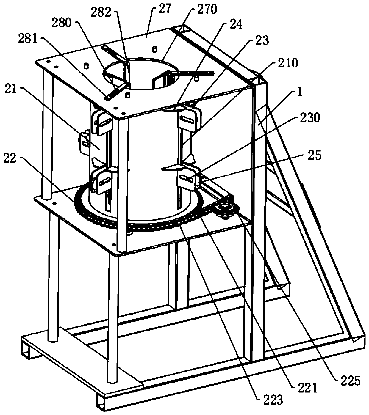 Auricularia auricula picking machine