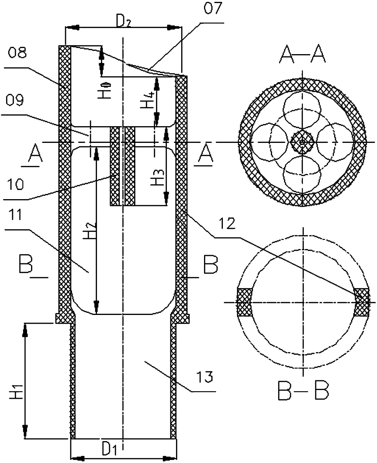 Automatic cleaning screw for track end face bearing