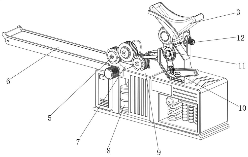 Suaeda glauca tea rolling machine and technology thereof