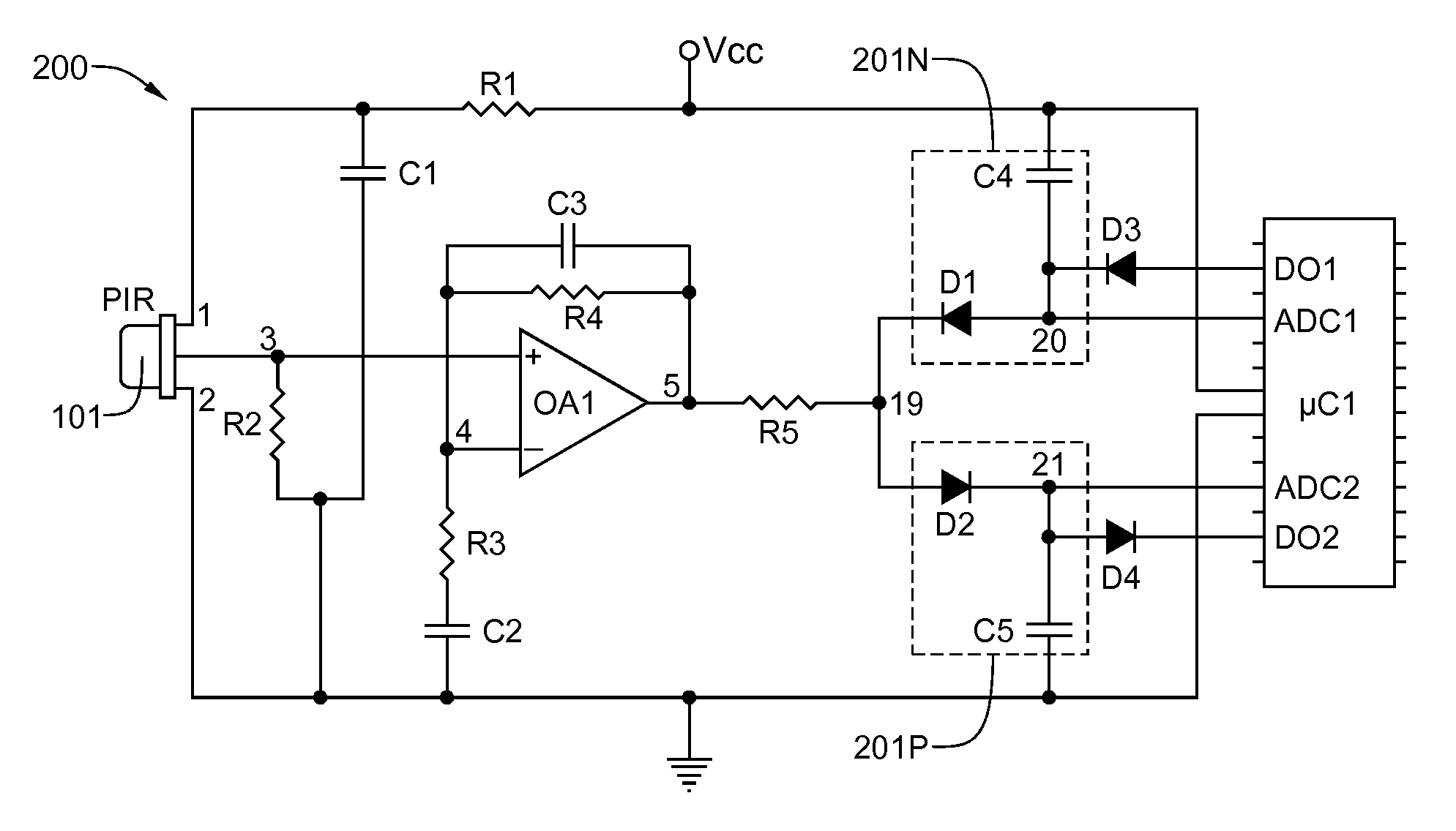 Ultra-low-power occupancy sensor