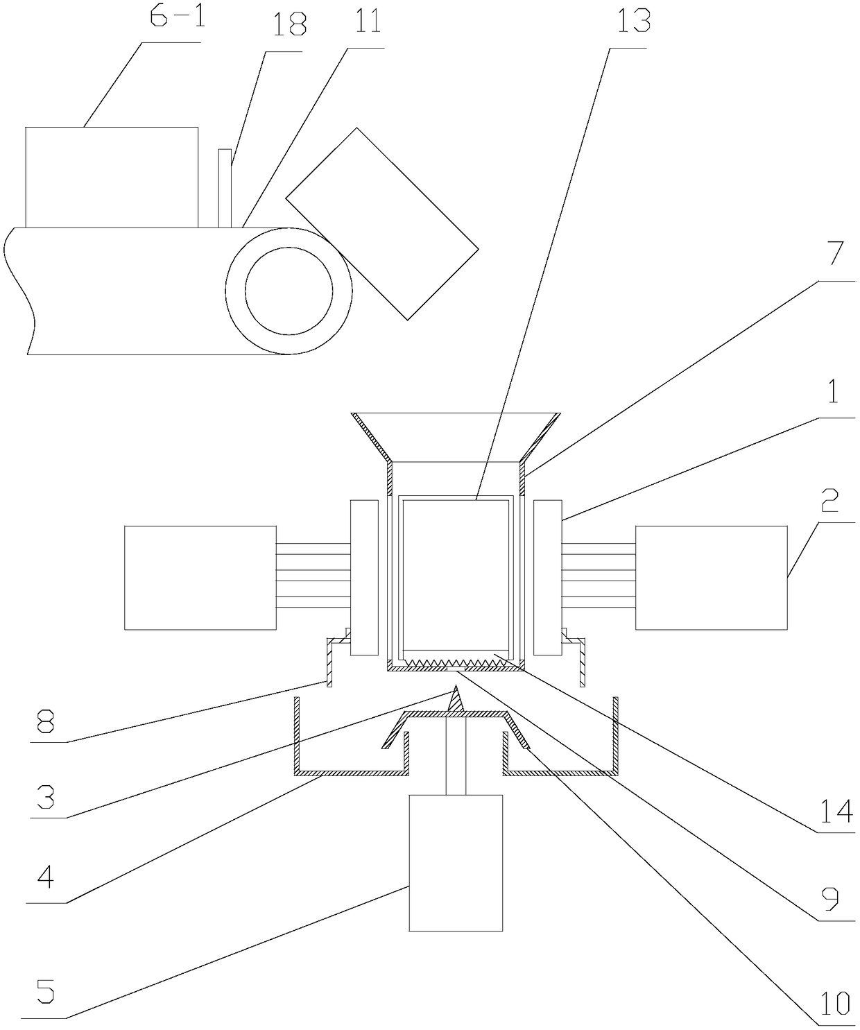 Beverage packaging bag recycling and processing system