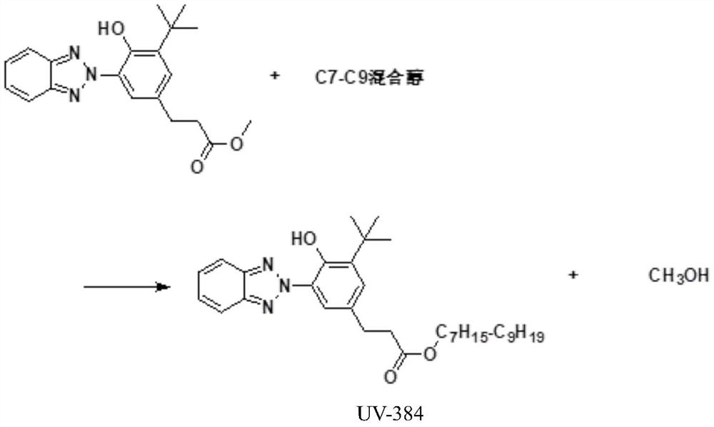 Preparation method of benzotriazole ultraviolet light absorber