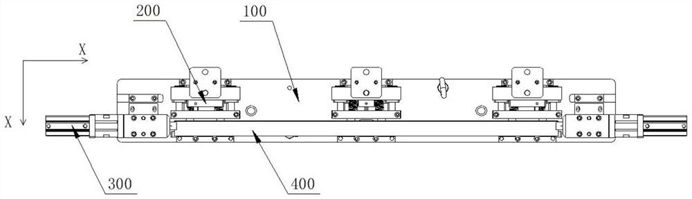 Transverse stamping die and stamping method of photovoltaic panel aluminum alloy frame