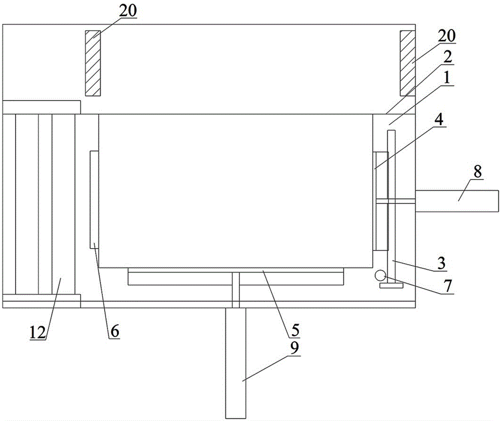 A fully automatic plate two-dimensional drilling device and its processing method