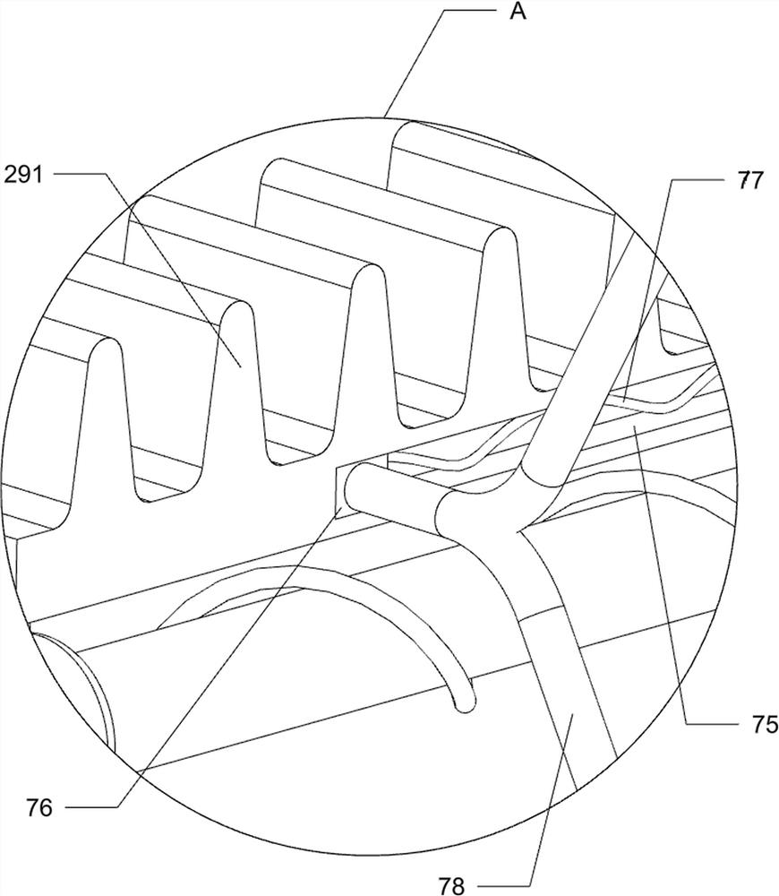 Glass impact type detection device in intelligent manufacturing