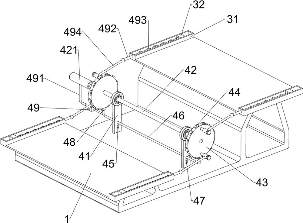 Glass impact type detection device in intelligent manufacturing