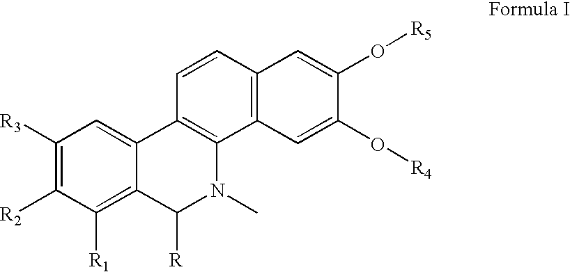 Pseudobase benzo[c]phenantridines with improved efficacy, stability and safety