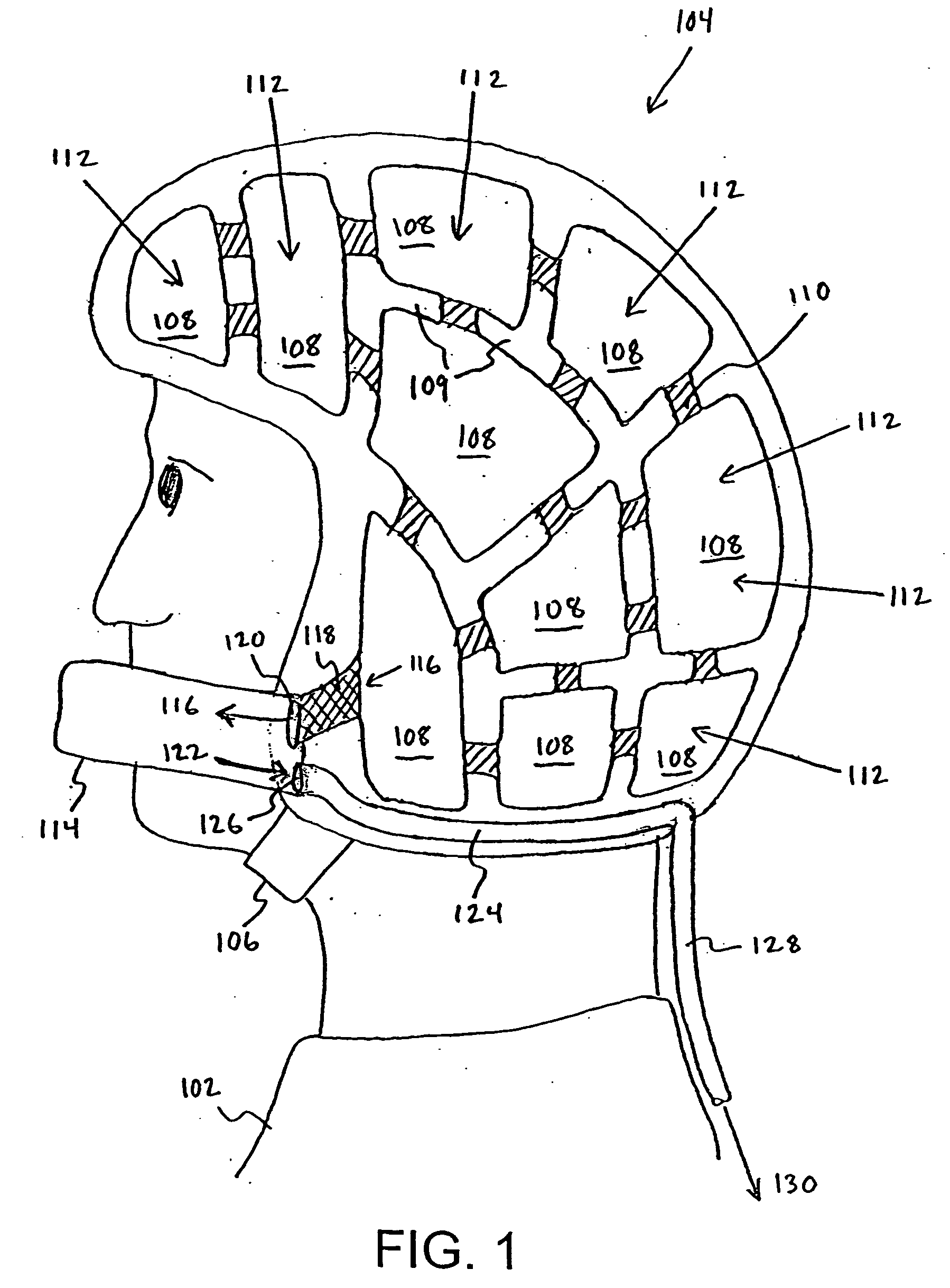 Protective helmet for air extraction from snow