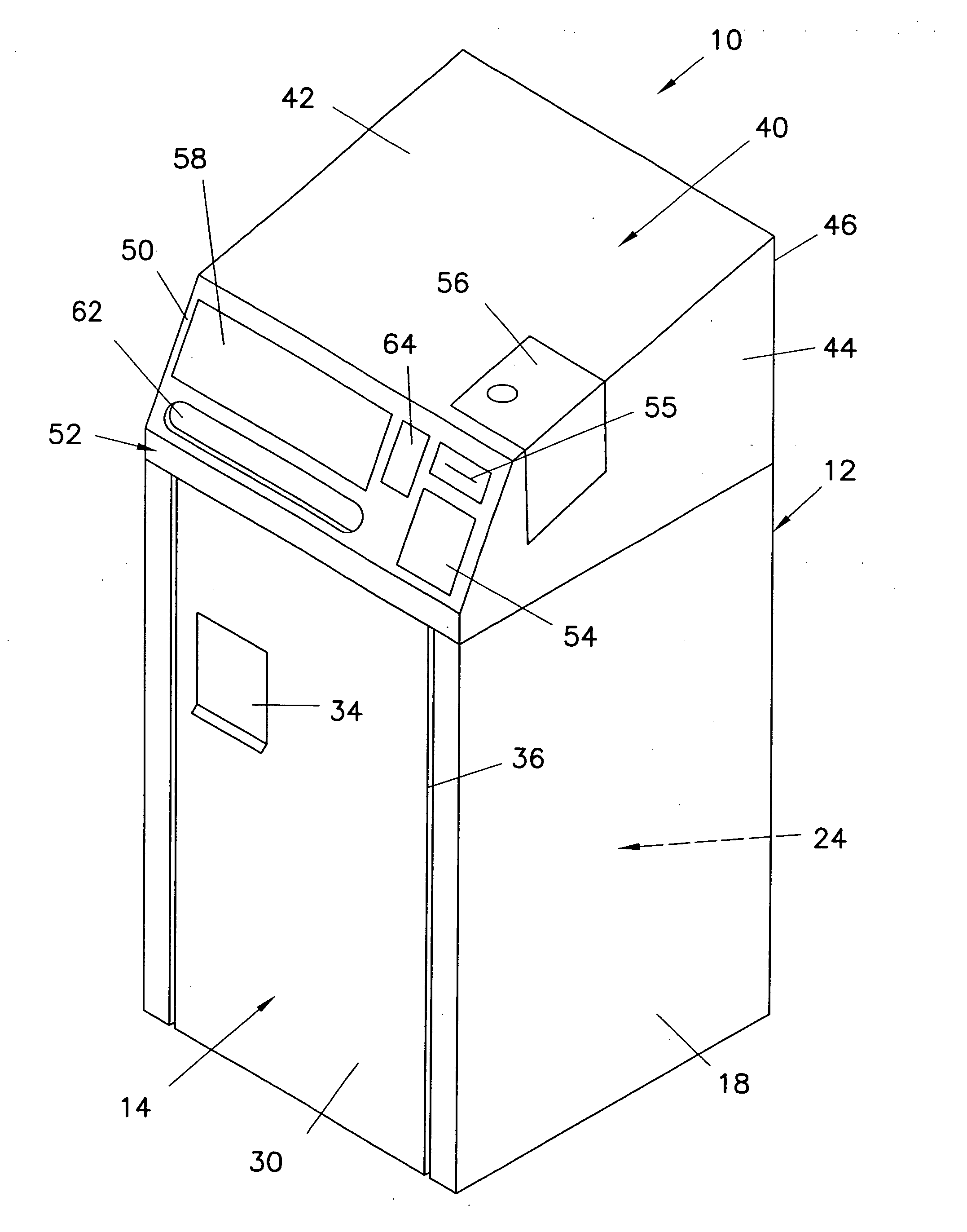 Sensitive commodity depository and method of use