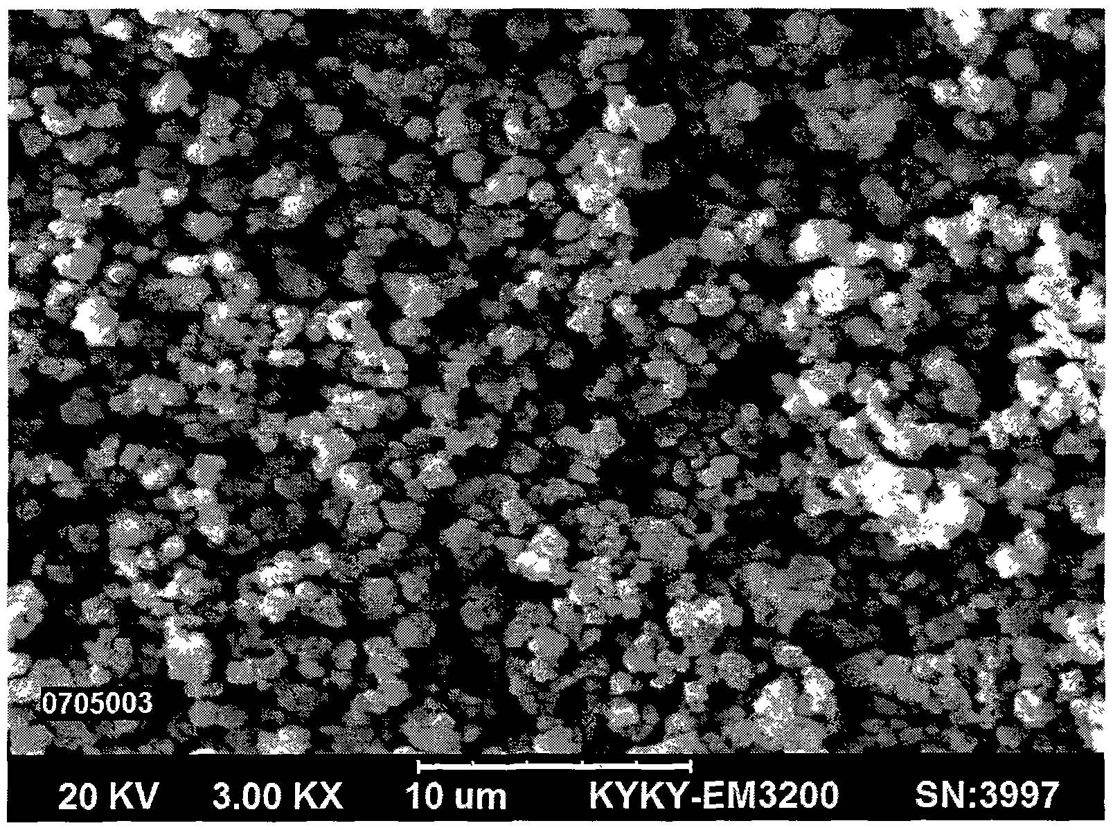 Method for preparing spherical cobaltous oxide