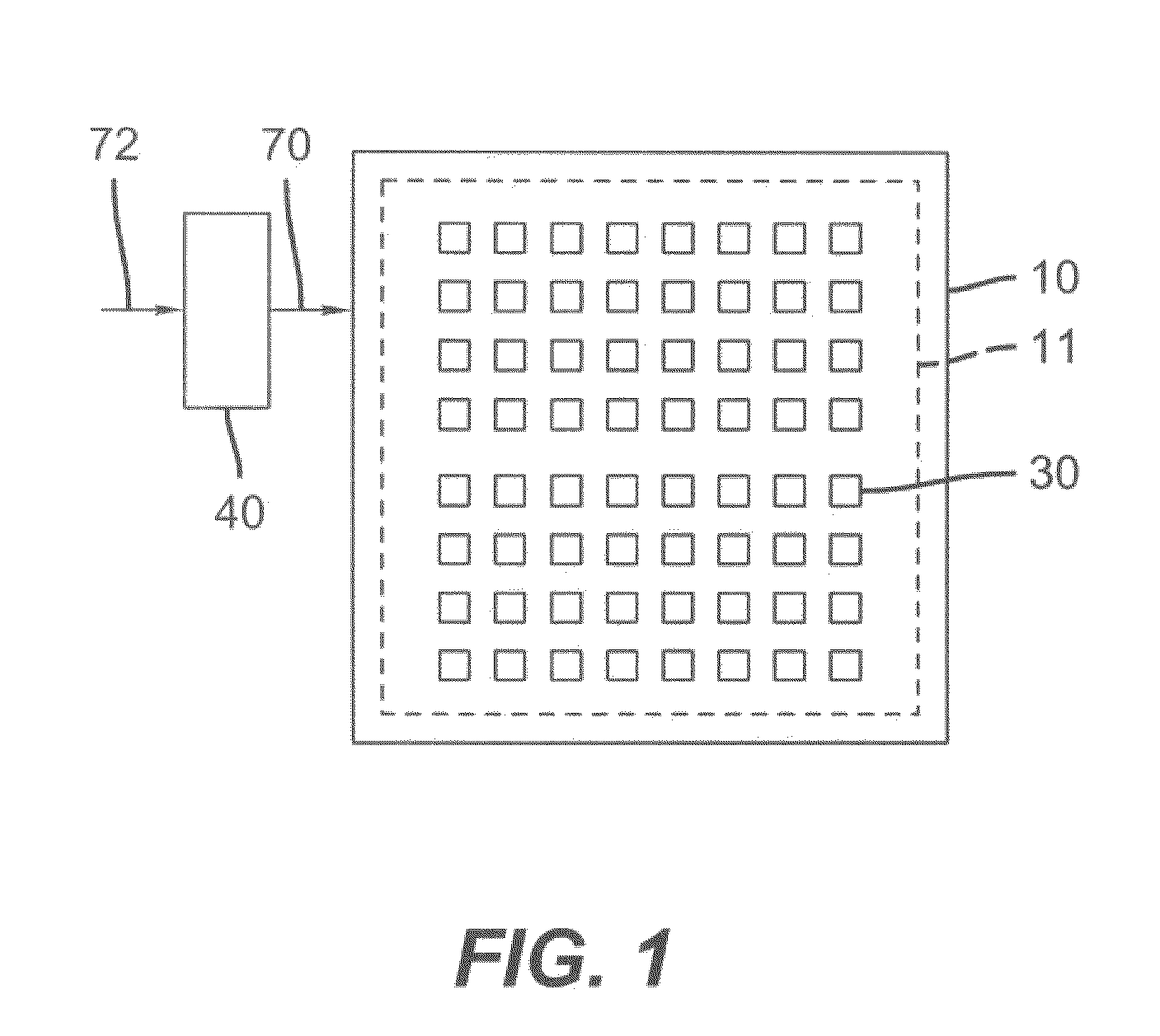 Passive-matrix chiplet drivers for displays