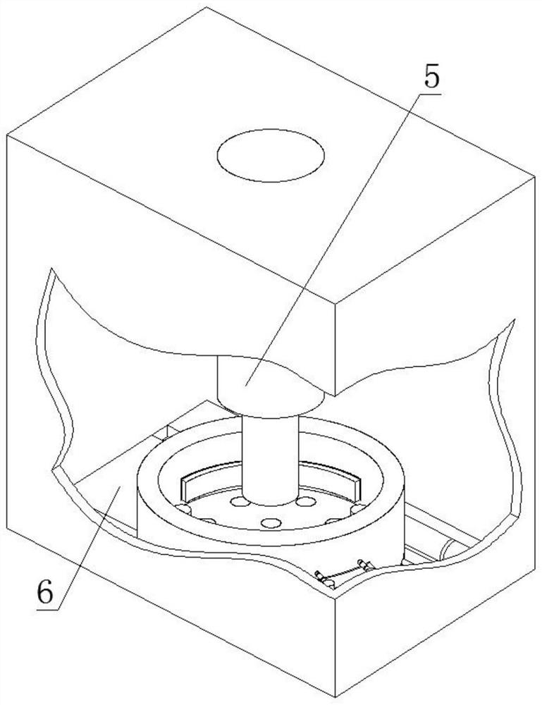 Concentration dewatering filter pressing device for solidifying sludge